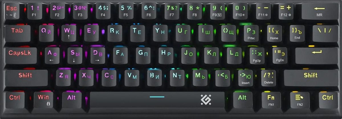 Клавиатура Defender Cairon GK-081,  USB, черный [45081]
